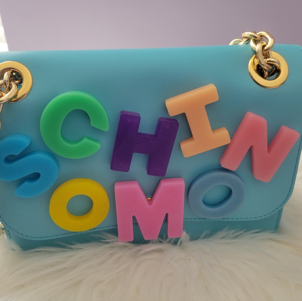 Moschino block letter crossbag